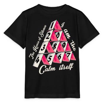 Das Kartenhaus der Stille - Stanley/Stella Kinder T-Shirt MINI CREATOR  - Schwarz - Vorne - Mikhail (115cm)