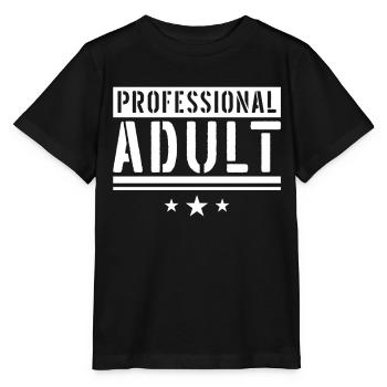 Anniversaire professionnel adulte adulte - T-shirt bio MINI CREATOR Stanley/Stella Enfant - noir - Devant - Mikhail (115cm)