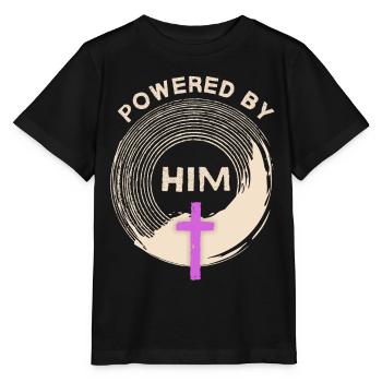 Kreuz Christi, Jesus Christus Spruch Motivation - Stanley/Stella Kinder T-Shirt MINI CREATOR  - Schwarz - Vorne - Mikhail (115cm)