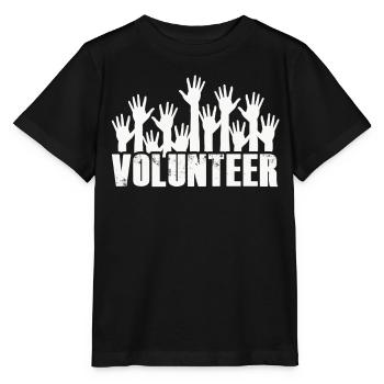 Freiwilliger Ehrenamt Freiwillig Ehrenamtlicher - Stanley/Stella Kinder T-Shirt MINI CREATOR  - Schwarz - Vorne - Mikhail (115cm)