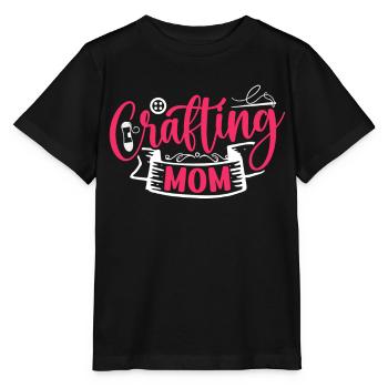 Crafts Mama Hobbyist Craft Mother - Stanley/Stella MINI CREATOR Kids’ T-Shirt - black - Front - Mikhail (115cm)