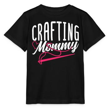 Artisanat Maman Mère Artisanat Amateur - T-shirt bio MINI CREATOR Stanley/Stella Enfant - noir - Devant - Mikhail (115cm)