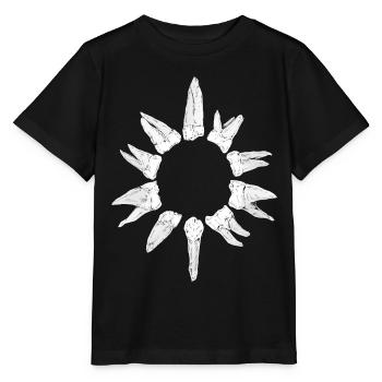 Teeth - Stanley/Stella MINI CREATOR Kids’ T-Shirt - black - Front - Mikhail (115cm)