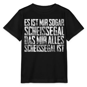 Sprüche gegen Sucht und Abstinenz - Stanley/Stella Kinder T-Shirt MINI CREATOR  - Schwarz - Vorne - Mikhail (115cm)