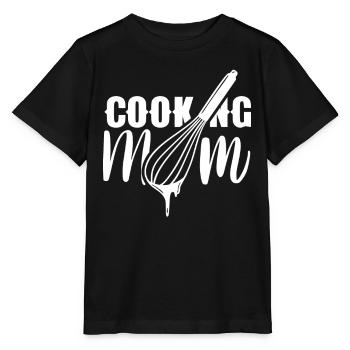 Cuisiner Maman Cuisiner Cuisiner Cuisiner Mère - T-shirt bio MINI CREATOR Stanley/Stella Enfant - noir - Devant - Mikhail (115cm)