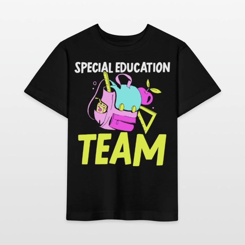 Équipe d’éducation de l’enfance en difficulté Profession d’enseignant en éducation de l’enfance en difficulté T-shirt bio MINI CREATOR Stanley/Stella Enfant