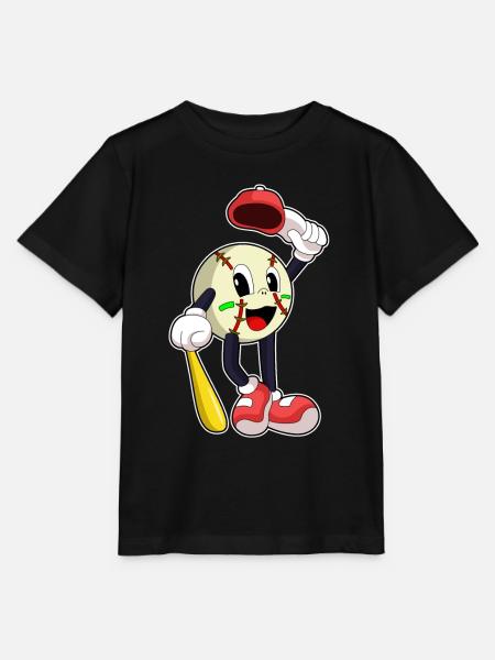 Baseball Baseballschläger - Stanley/Stella Kinder T-Shirt MINI CREATOR - Schwarz