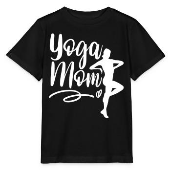 Yoga Mama Mami Hobby Mère - T-shirt bio MINI CREATOR Stanley/Stella Enfant - noir - Devant - Mikhail (115cm)