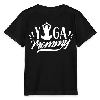 Yoga MomMy MomMy Hobby - Stanley/Stella MINI CREATOR Kids’ T-Shirt - black - Front - Mikhail (115cm)