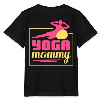 Yoga Mami Hobby Mère Maman - T-shirt bio MINI CREATOR Stanley/Stella Enfant - noir - Devant - Mikhail (115cm)