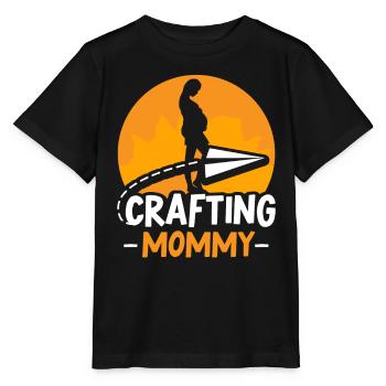 Artisanat Maman Amateur Mère Artisanat - T-shirt bio MINI CREATOR Stanley/Stella Enfant - noir - Devant - Mikhail (115cm)