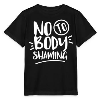 Non à la honte corporelle Ennui Arrêter la honte corporelle - T-shirt bio MINI CREATOR Stanley/Stella Enfant - noir - Devant - Mikhail (115cm)