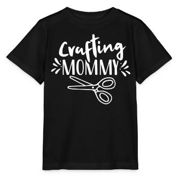 Artisanat Maman Mère Artisanat Amateur - T-shirt bio MINI CREATOR Stanley/Stella Enfant - noir - Devant - Mikhail (115cm)