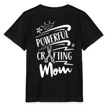 Grand Artisanat Maman Artisanat Mère Amateur - T-shirt bio MINI CREATOR Stanley/Stella Enfant - noir - Devant - Mikhail (115cm)