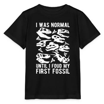 Paléontologie Paléontologue - T-shirt bio MINI CREATOR Stanley/Stella Enfant - noir - Devant - Mikhail (115cm)