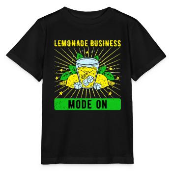 Lemonade Seller Lemonade Lemonade Stand - Stanley/Stella MINI CREATOR Kids’ T-Shirt - black - Front - Mikhail (115cm)