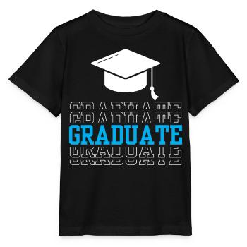 Graduate Graduate AwardEd School Graduate - Stanley/Stella MINI CREATOR Kids’ T-Shirt - black - Front - Mikhail (115cm)