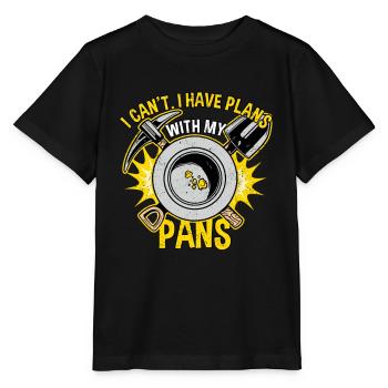 Prospecteurs d’or Mineurs d’or Chercheurs d’or - T-shirt bio MINI CREATOR Stanley/Stella Enfant - noir - Devant - Mikhail (115cm)