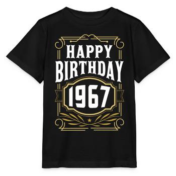 Geburtstag Geschenk Birthday Bursdag Jahrgang 1990 - Stanley/Stella Kinder T-Shirt MINI CREATOR  - Schwarz - Vorne - Mikhail (115cm)
