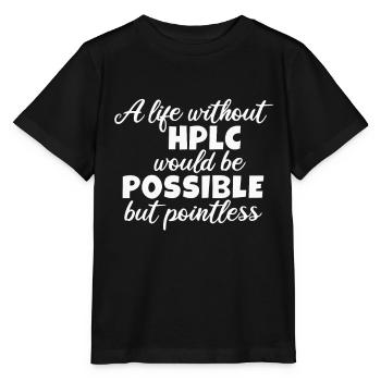 High Performance Liquid Chromatography HPLC - Stanley/Stella MINI CREATOR Kids’ T-Shirt - black - Front - Mikhail (115cm)