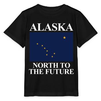 Alaska - Stanley/Stella Kinder T-Shirt MINI CREATOR  - Schwarz - Vorne - Mikhail (115cm)