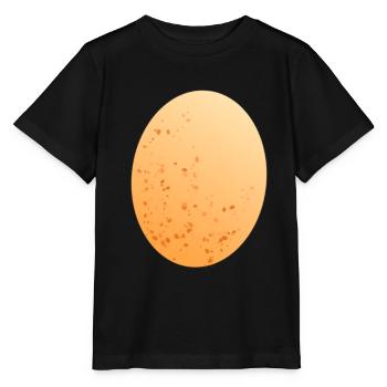Ei Hühnerei - Stanley/Stella Kinder T-Shirt MINI CREATOR  - Schwarz - Vorne - Mikhail (115cm)