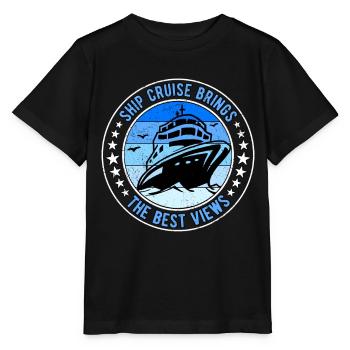Cruise Crusader Cruiser - Stanley/Stella MINI CREATOR Kids’ T-Shirt - black - Front - Mikhail (115cm)