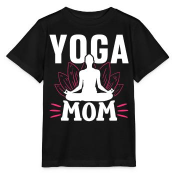 Yoga Mama Mami Mère Hobby - T-shirt bio MINI CREATOR Stanley/Stella Enfant - noir - Devant - Mikhail (115cm)