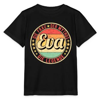 Britta Die Frau Der Mythos Die Legende - Stanley/Stella Kinder T-Shirt MINI CREATOR  - Schwarz - Vorne - Mikhail (115cm)