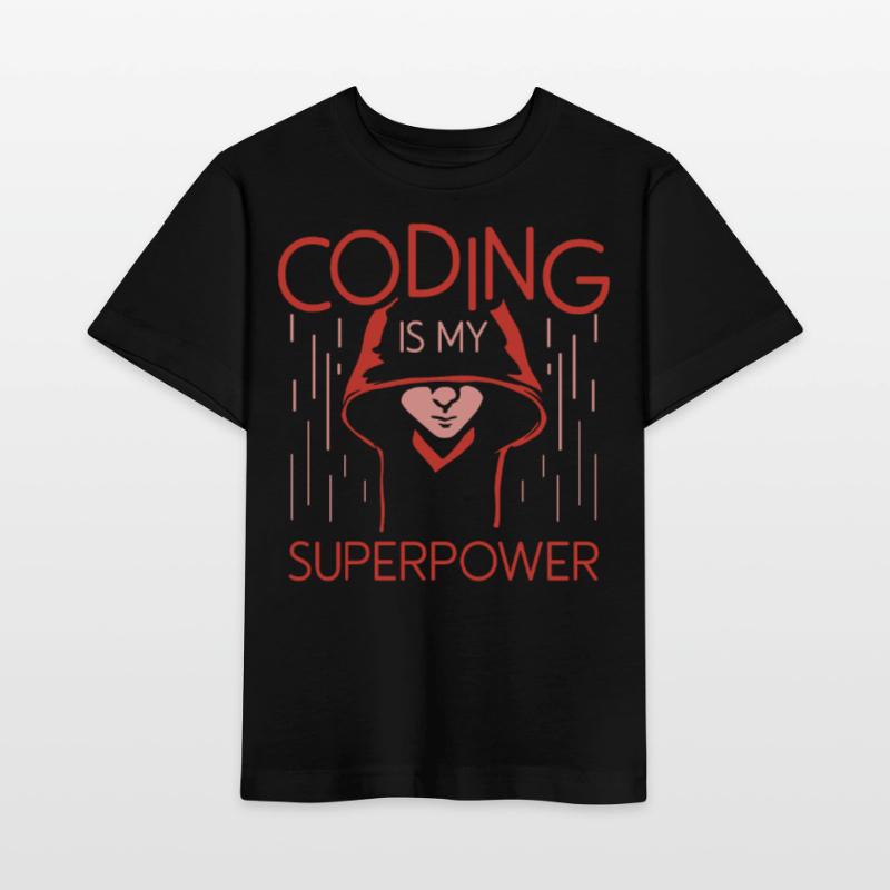 Coding Ist Meine Superkraft Programmierer Coder Stanley/Stella Kinder T-Shirt MINI CREATOR 