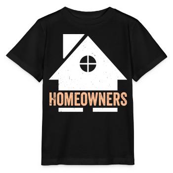 Propriétaire Maison Propriétaire Maison Propriétaire Maison - T-shirt bio MINI CREATOR Stanley/Stella Enfant - noir - Devant - Mikhail (115cm)