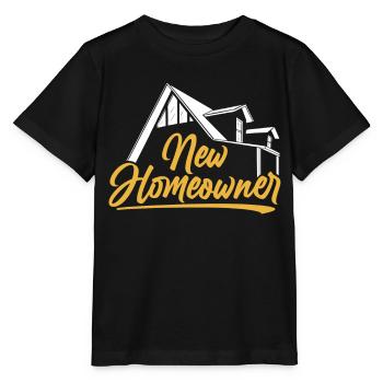 Maison de propriétaire propriétaire neuf - T-shirt bio MINI CREATOR Stanley/Stella Enfant - noir - Devant - Mikhail (115cm)