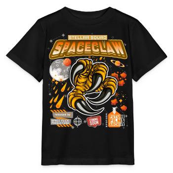 Claw in space Science fiction funny saying - Stanley/Stella MINI CREATOR Kids’ T-Shirt - black - Front - Mikhail (115cm)