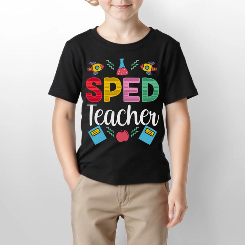 Enseignante en éducation de l’enfance en difficulté Profession de l’éducation de l’enfance en difficulté T-shirt bio MINI CREATOR Stanley/Stella Enfant