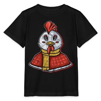 poulet poulets volaille poule oeuf poussins gockel poussin poussin - T-shirt bio MINI CREATOR Stanley/Stella Enfant - noir - Devant - Mikhail (115cm)