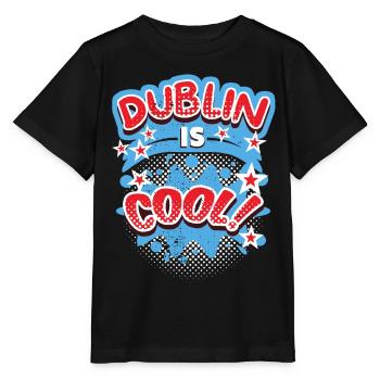 Dublin Dublin-Irlande Irlande, en disant, Dublin-Design - T-shirt bio MINI CREATOR Stanley/Stella Enfant - noir - Devant - Mikhail (115cm)