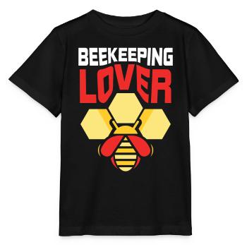 Beekeeping lover Beekeeping Beekeepers Beekeepers - Stanley/Stella MINI CREATOR Kids’ T-Shirt - black - Front - Mikhail (115cm)