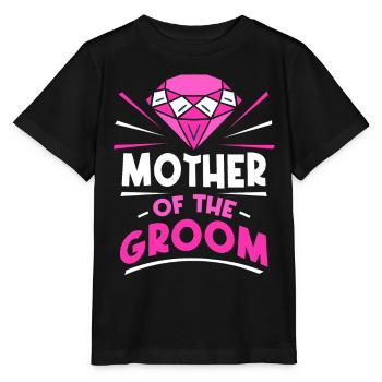 Fête de mariage du marié - T-shirt bio MINI CREATOR Stanley/Stella Enfant - noir - Devant - Mikhail (115cm)
