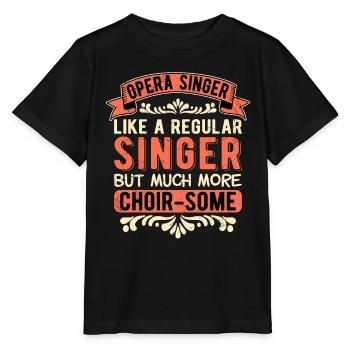 Opernsänger Opera Singer Tenor Choir-some - Stanley/Stella Kinder T-Shirt MINI CREATOR  - Schwarz - Vorne - Mikhail (115cm)