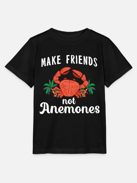 Crabe Scorpion Homard Crevettes Crabes - T-shirt bio MINI CREATOR Stanley/Stella Enfant - noir
