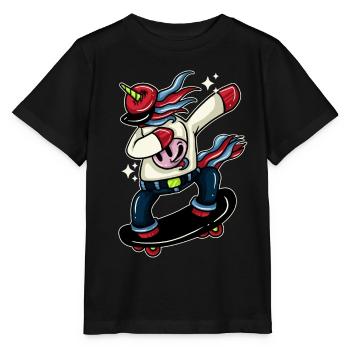 Cows Cow Cattle Dairy Cow Farmer Cow Skateboard - Stanley/Stella MINI CREATOR Kids’ T-Shirt - black - Front - Mikhail (115cm)