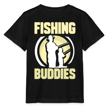 Amis pêcheurs Ami pêcheur Ami pêcheur - T-shirt bio MINI CREATOR Stanley/Stella Enfant - noir - Devant - Mikhail (115cm)