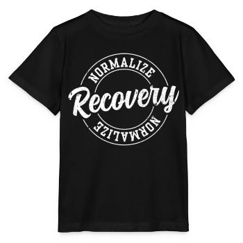 Restore Normalize Recovery Recovery - Stanley/Stella MINI CREATOR Kids’ T-Shirt - black - Front - Mikhail (115cm)