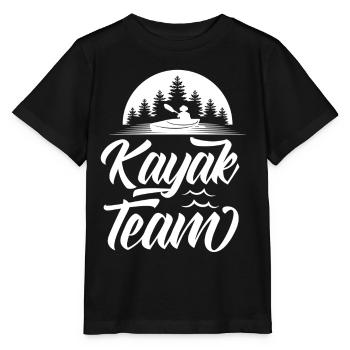 Kayak Team Kayaking Kayaking Kayakers - Stanley/Stella MINI CREATOR Kids’ T-Shirt - black - Front - Mikhail (115cm)