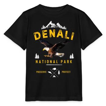Alaska - Stanley/Stella Kinder T-Shirt MINI CREATOR  - Schwarz - Vorne - Mikhail (115cm)