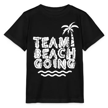 Team Beachgoing Beach Beachgoers Beach Holiday - Stanley/Stella MINI CREATOR Kids’ T-Shirt - black - Front - Mikhail (115cm)