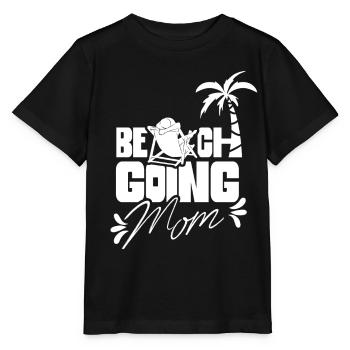 Beach visit Mother Beach Beach beach holiday - Stanley/Stella MINI CREATOR Kids’ T-Shirt - black - Front - Mikhail (115cm)
