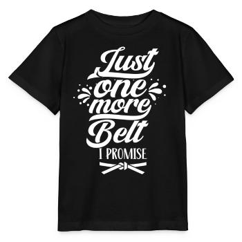 Plus qu’une ceinture promise gur ceinture noire - T-shirt bio MINI CREATOR Stanley/Stella Enfant - noir - Devant - Mikhail (115cm)