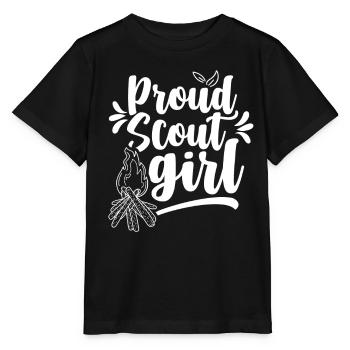 Fier camp du clan scout scout - T-shirt bio MINI CREATOR Stanley/Stella Enfant - noir - Devant - Mikhail (115cm)