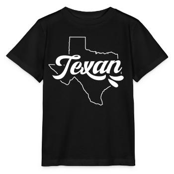 Texaner Texanisch Texas Stolz Sprüche - Stanley/Stella Kinder T-Shirt MINI CREATOR  - Schwarz - Vorne - Mikhail (115cm)